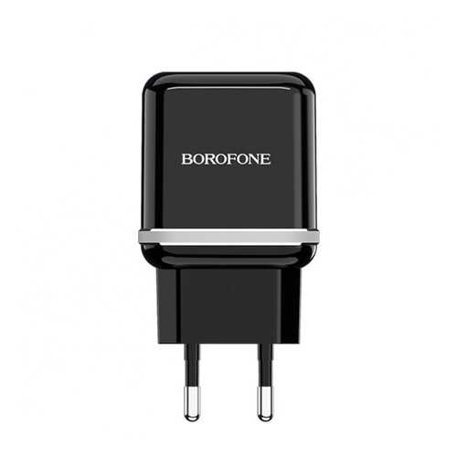 Сетевое зарядное устройство Borofone BA25A 2USB 2.4A Black в Ростелеком