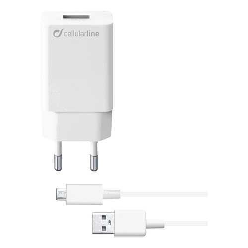 Сетевое зарядное устройство Cellular Line 10W MICRO USB SAMSUNG White в Ростелеком