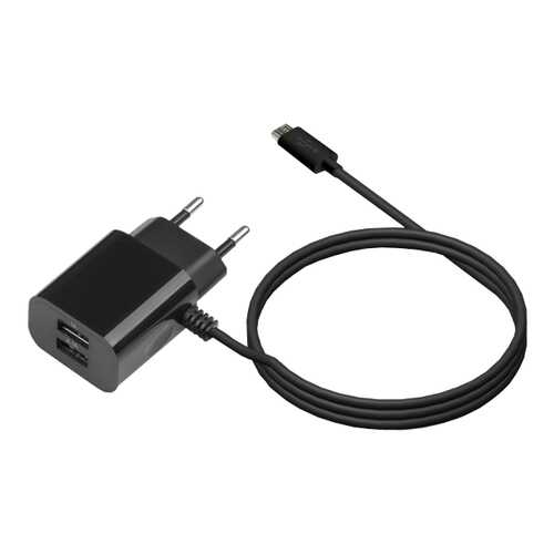 Сетевое зарядное устройство Jet.A UC-S14 2 USB 2,1A Black в Ростелеком