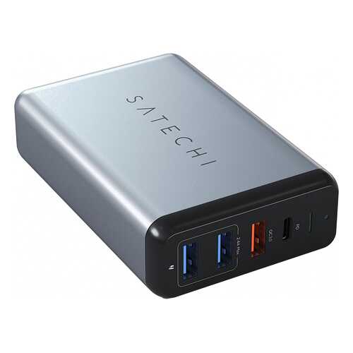 Сетевое зарядное устройство Satechi Travel 3 USB/USB Type-C 3,4A Space Gray в Ростелеком