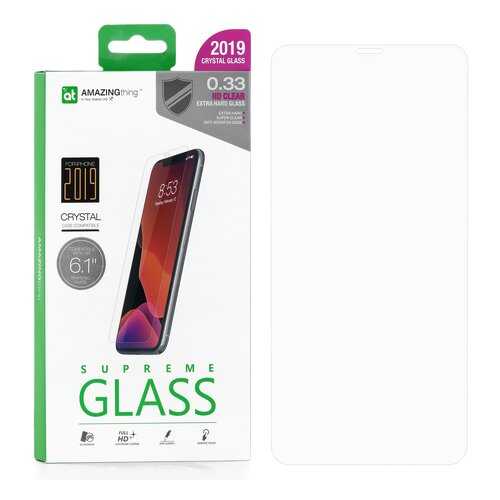 Защитное стекло AMAZINGthing SupremeGlass Extra Hard 0.33mm для Apple iPhone XR в Ростелеком