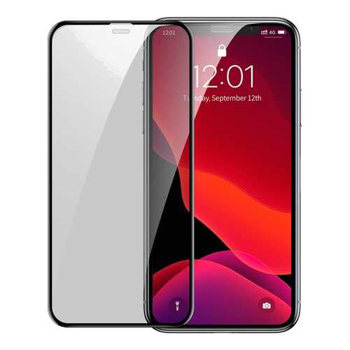 Защитное стекло Baseus Curved Privacy для iPhone XR/11 Black в Ростелеком