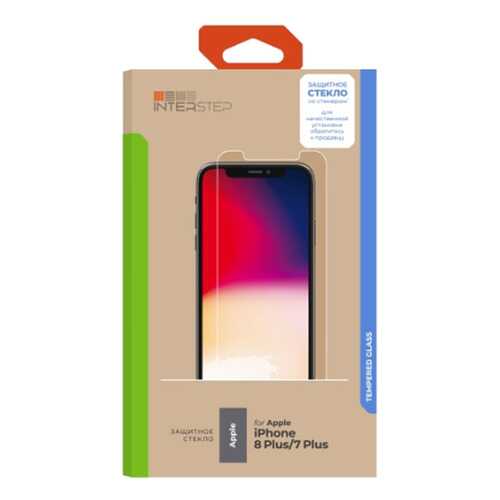 Защитное стекло InterStep для Apple iPhone 7 Plus/iPhone 8 Plus (IS-TG-IPHON8PLS-UA3B202) в Ростелеком