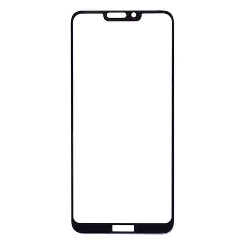 Защитное стекло на весь экран полноклеевое для Huawei Honor 8C черное в Ростелеком
