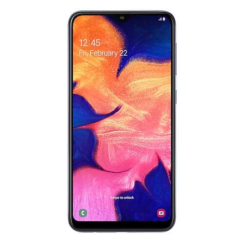 Защитное стекло Zibelino для Samsung A10 (A105) Black в Ростелеком