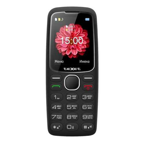 Мобильный телефон teXet TM-B307 Black в Ростелеком