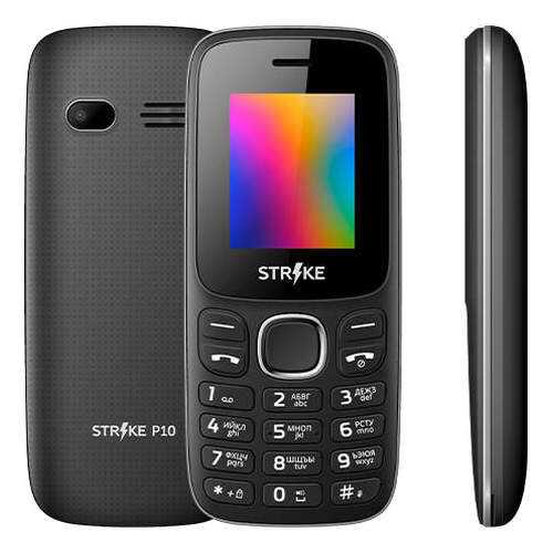 Мобильный телефон STRIKEP10 Black/Grey в Ростелеком