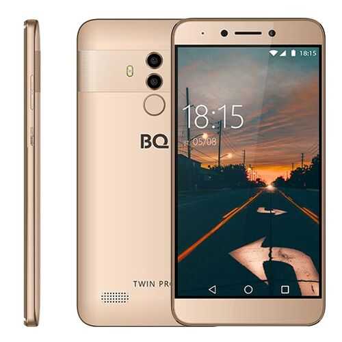 Смартфон BQ BQ-5517L Twin Pro Gold в Ростелеком