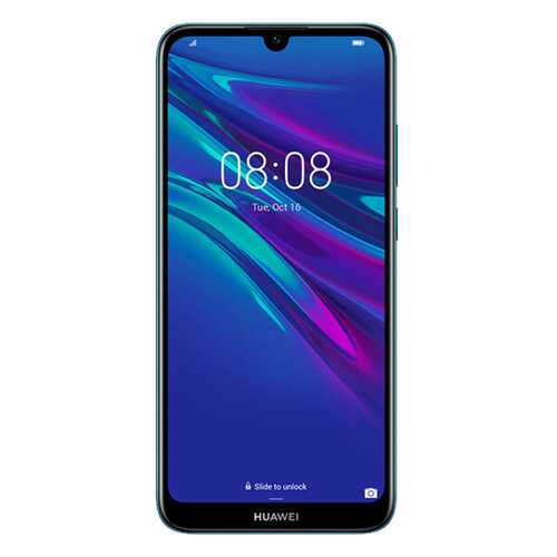 Смартфон Huawei Y6 (2019) 32Gb Blue в Ростелеком