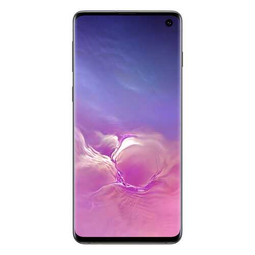 Смартфон Samsung Galaxy S10 128Gb Onyx (SM-G973F) в Ростелеком