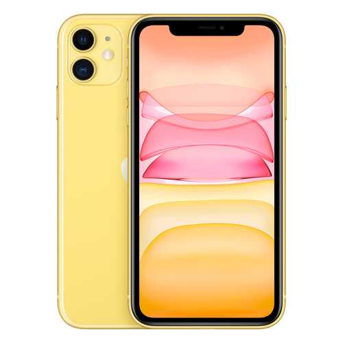 Смартфон Apple iPhone 11 256GB Yellow (MWMA2RU/A) в Ростелеком