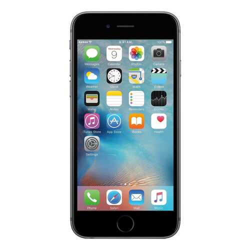 Смартфон Apple iPhone 6s 16Gb Space Gray (FKQJ2RU/A) восстановленный в Ростелеком