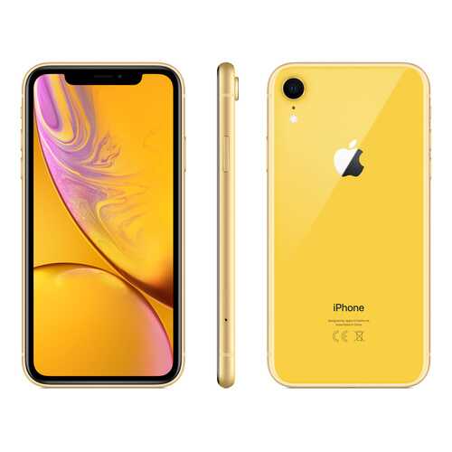 Смартфон Apple iPhone XR 128GB Yellow (MRYF2RU/A) в Ростелеком